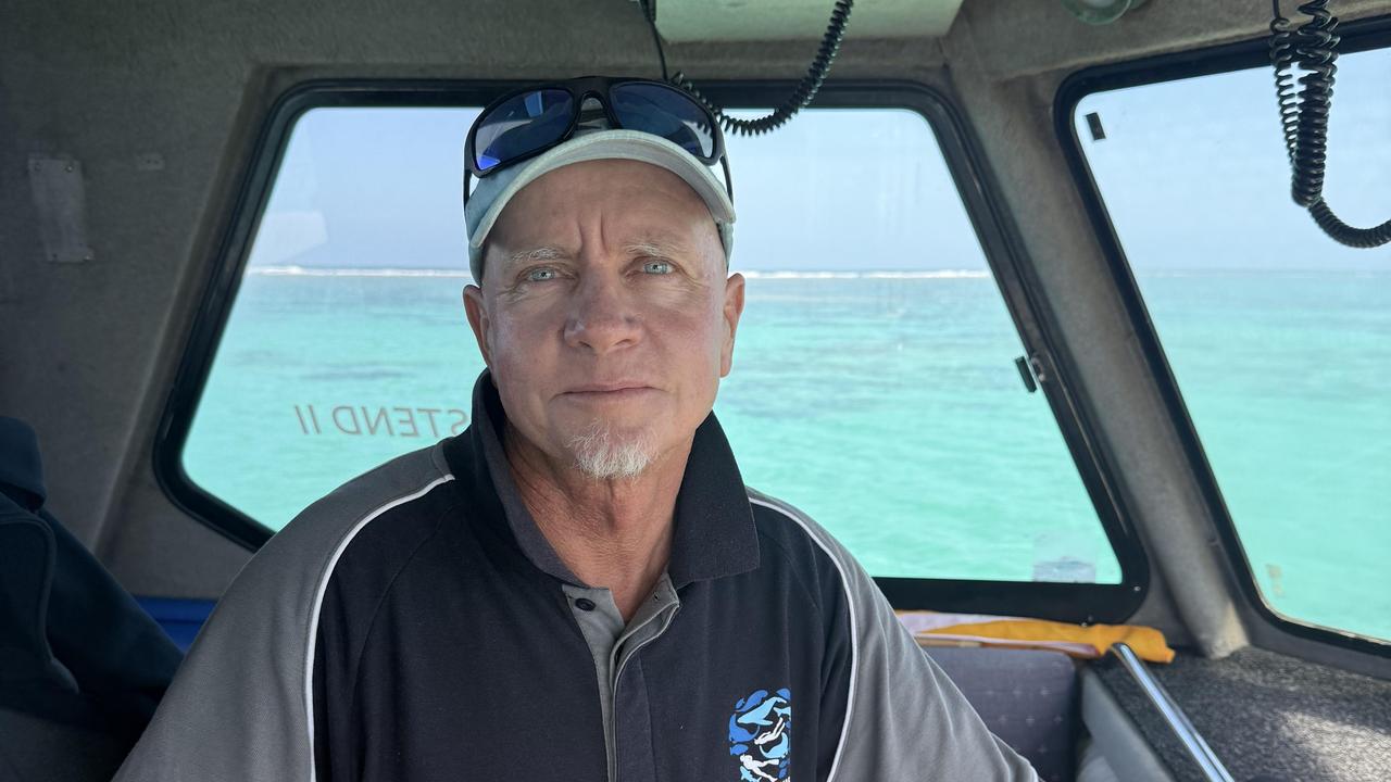 Marine scientist Frazer McGregor