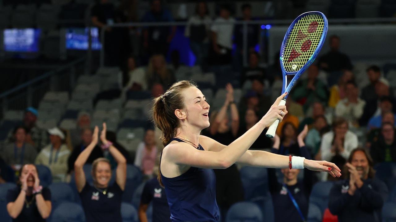 Mika Stojsavljevic proved too good for Talia Gibson