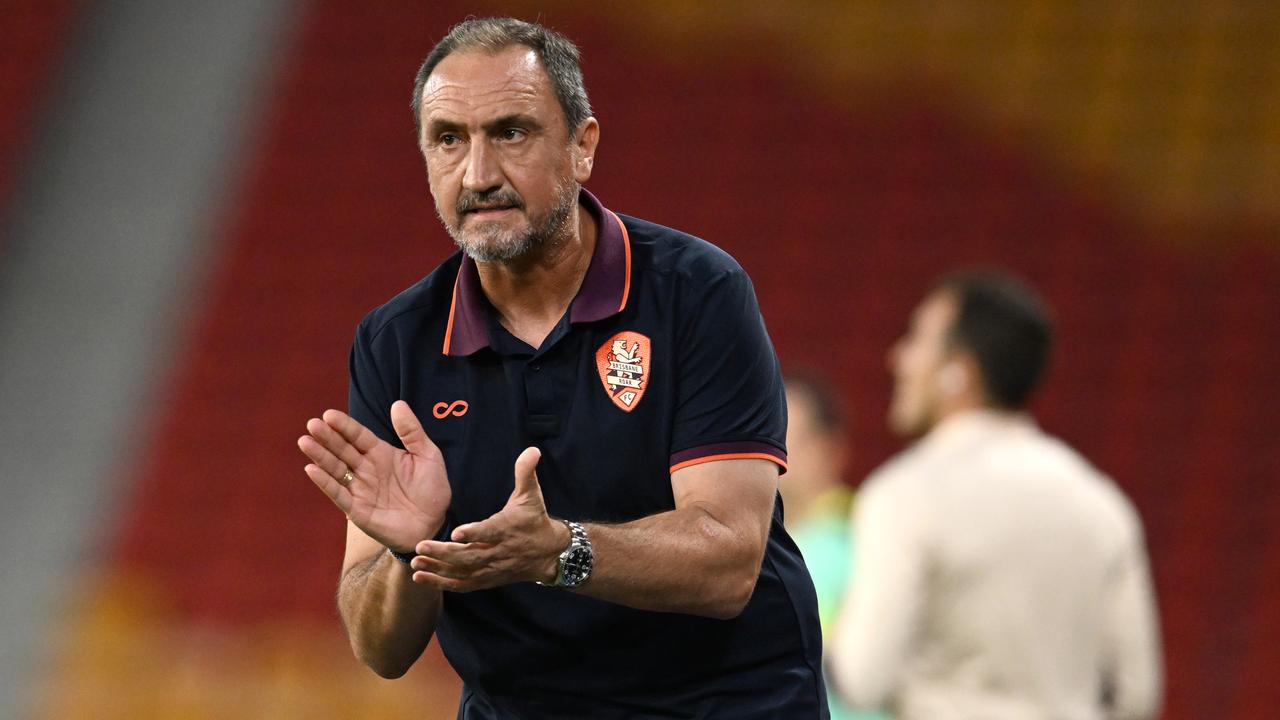 Brisbane Roar coach Michael Valkanis
