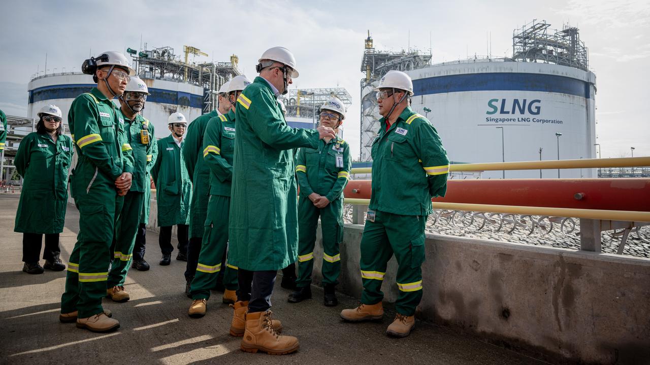 Anthony Albanese in Singapore