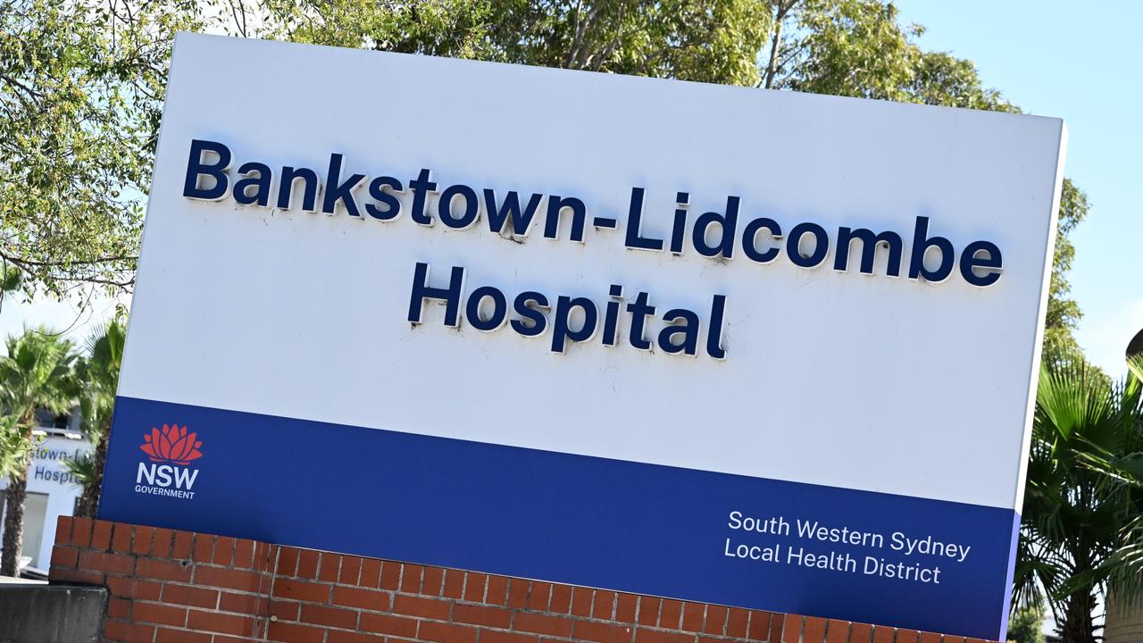 Hospital signage (file)