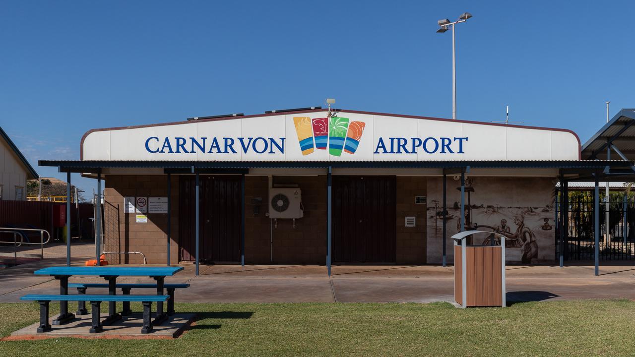 The airport in Carnarvon, Western Australia