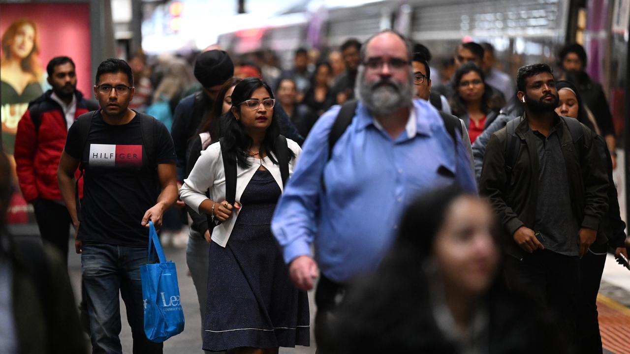 People disembarking a train (file image)