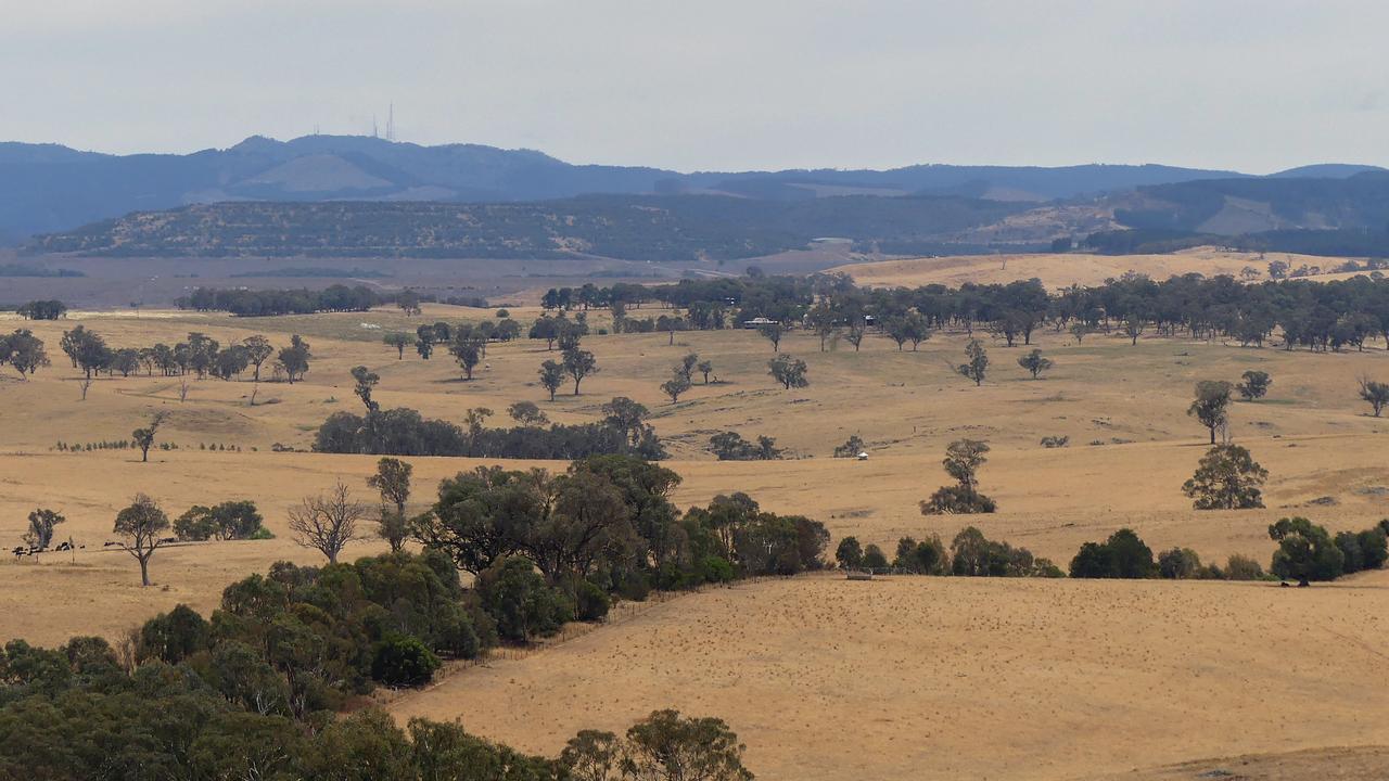 Landscape on the edge of the Cadia mine (file image)