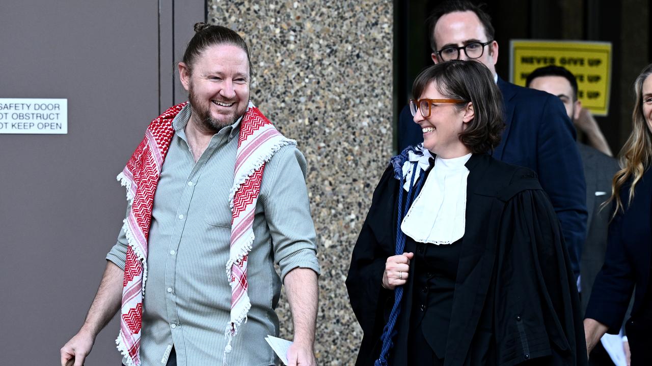 Josh Lees of Palestine Action Group