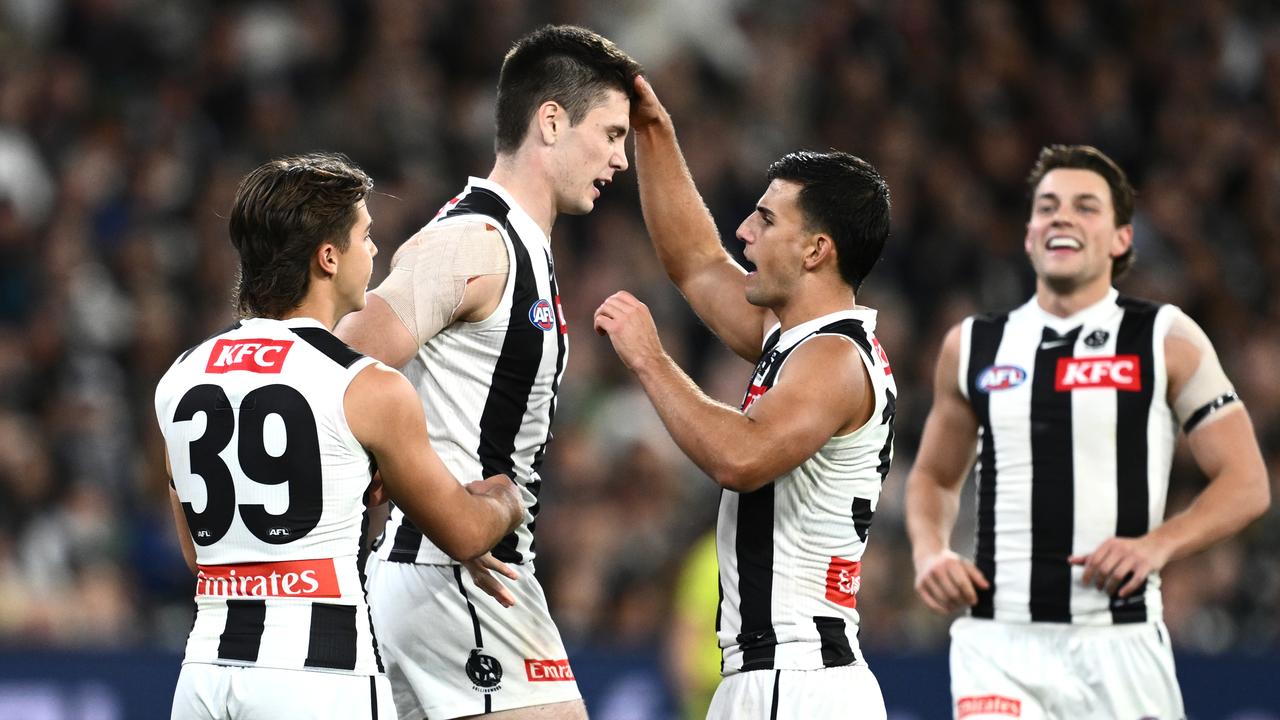 Nick Daicos with Oscar Steene.
