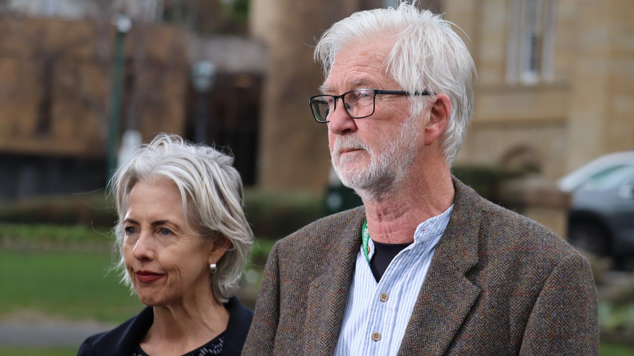 Rosalie Woodruff and Peter George