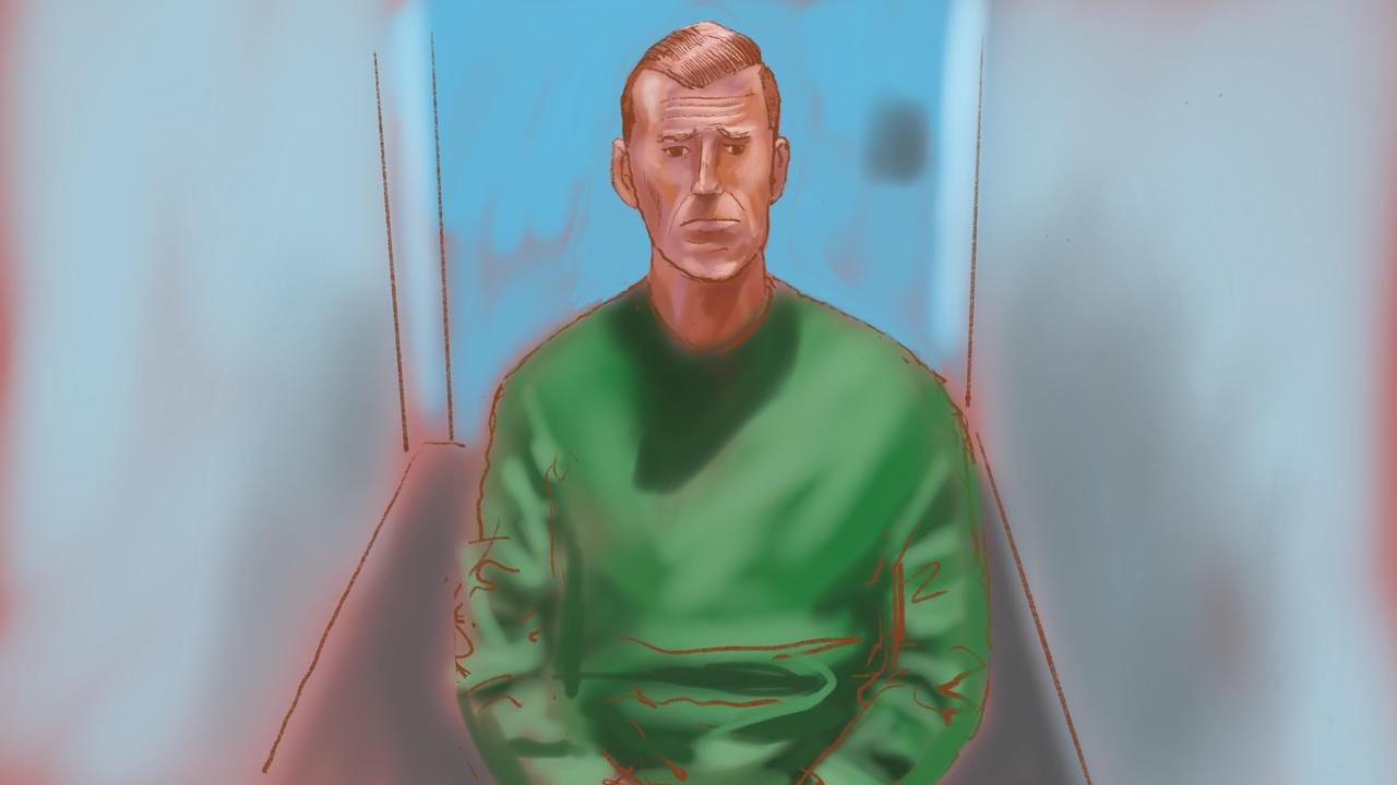 Ben Roberts-Smith court sketch