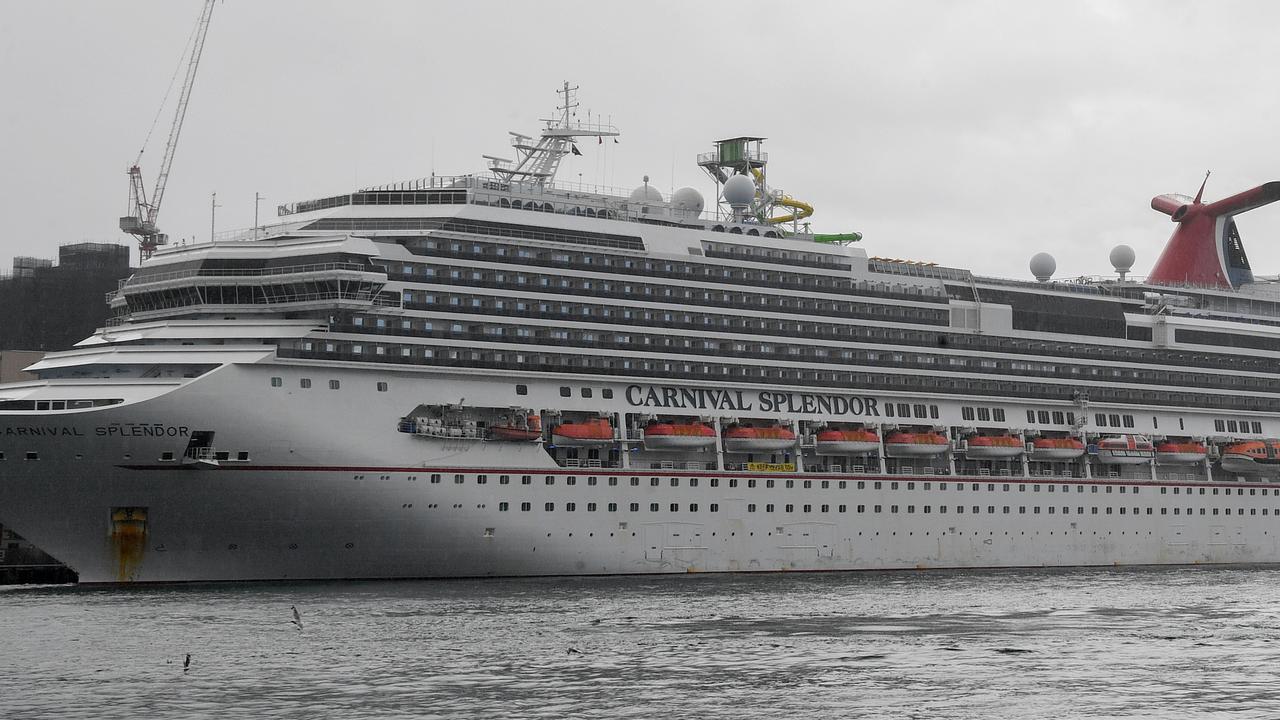 The Carnival Splendor cruise ship