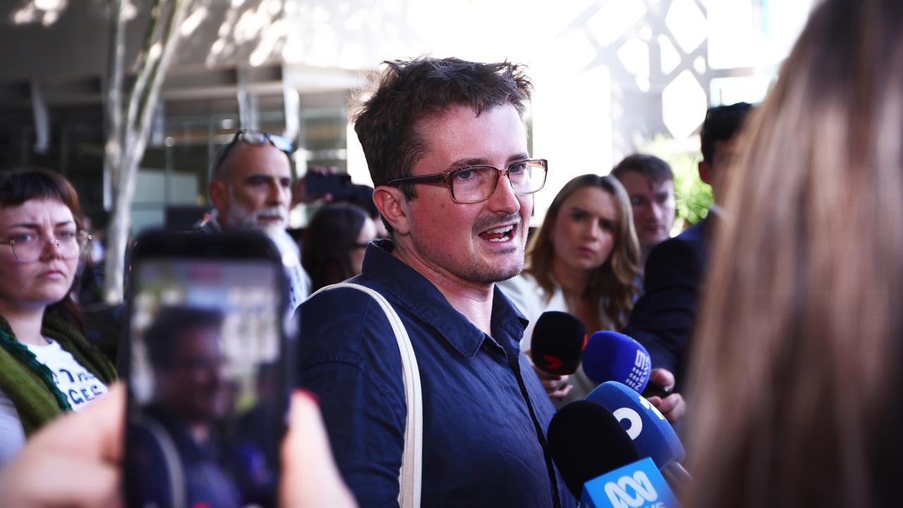 Pro-Palestine protester Liam Parry (file image)