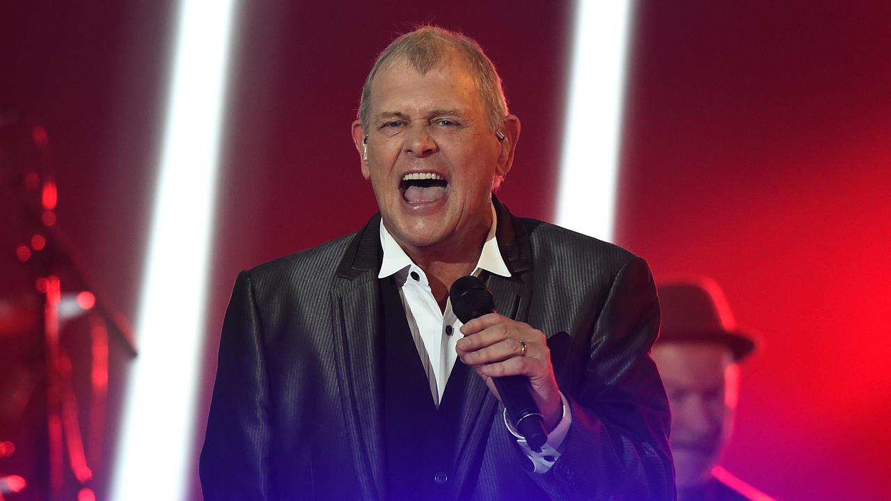 John Farnham performs (file image)