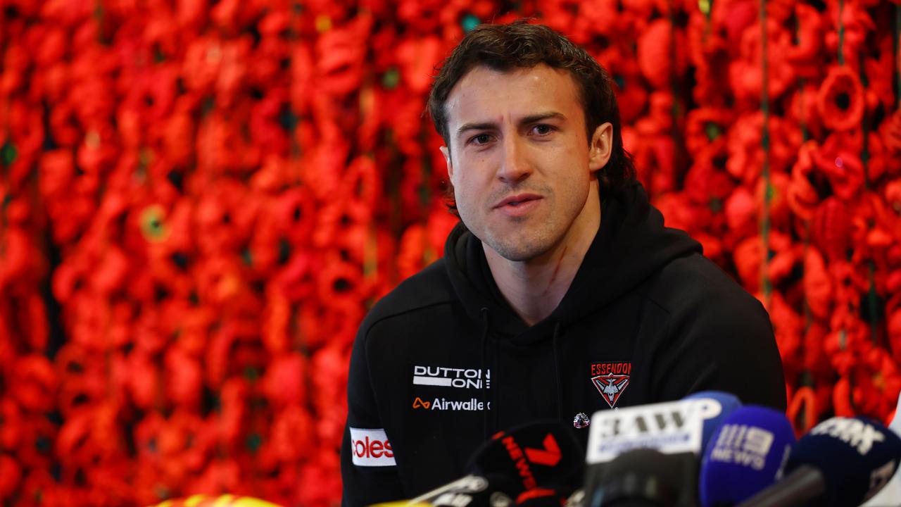 Bombers captain Andrew McGrath