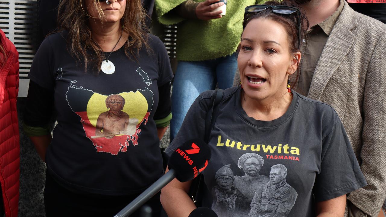 Tasmanian Aboriginal Centre campaign coordinator Nala Mansell 