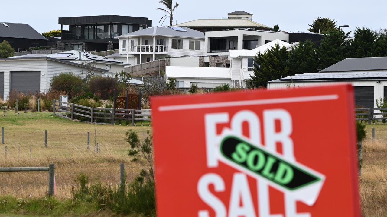 New houses for sale (file image)