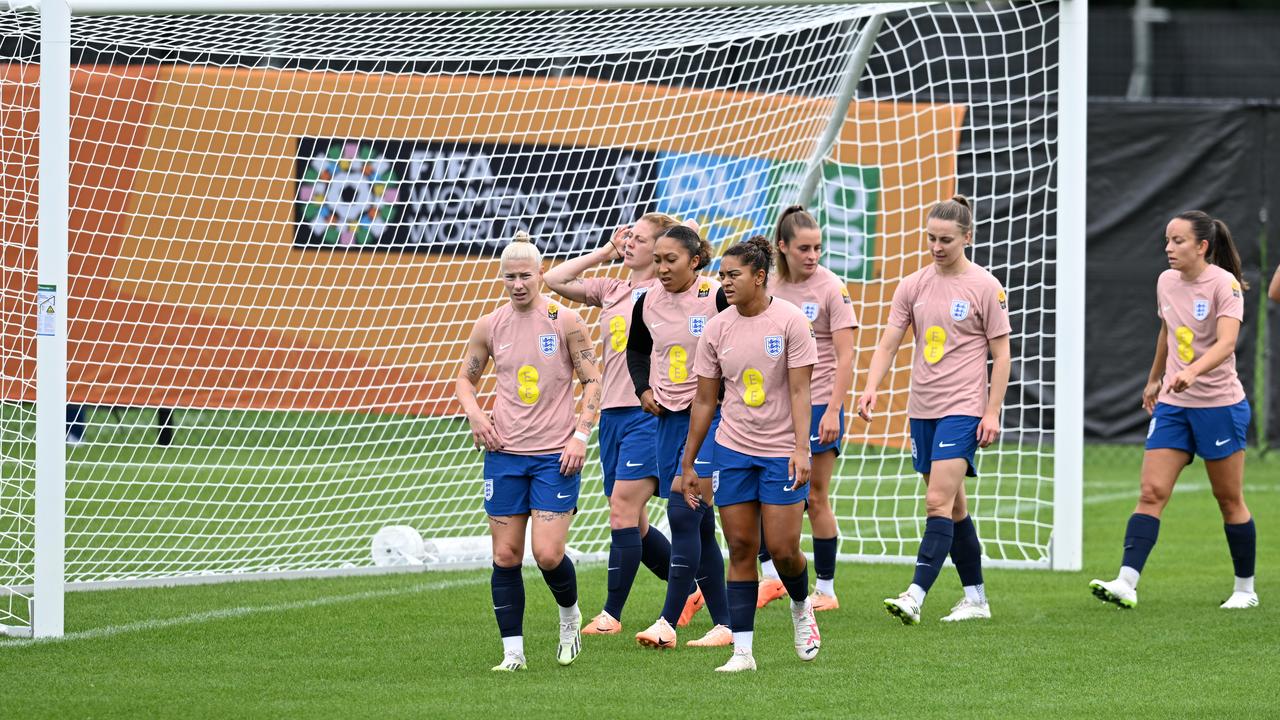 England women's team training