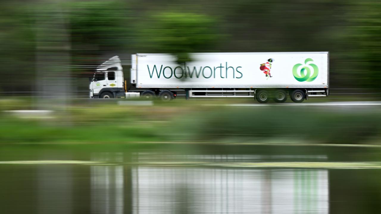 Woolworths truck (file)