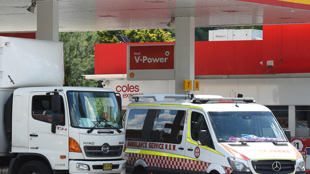 Shell Coles Express service station where the bike was shot and killed