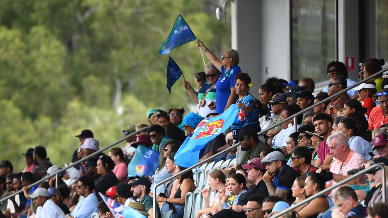 Fijian Drua fans.