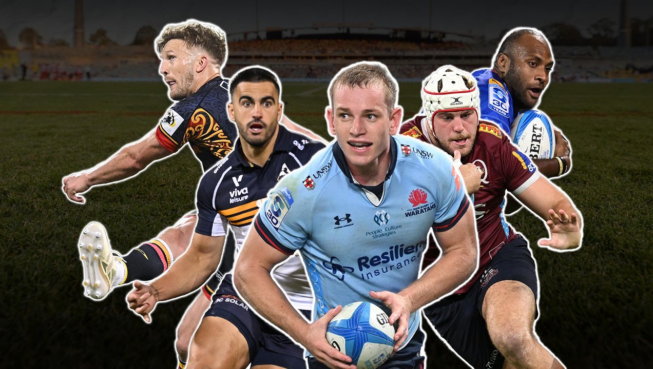 Five Super Rugby Pacific players.