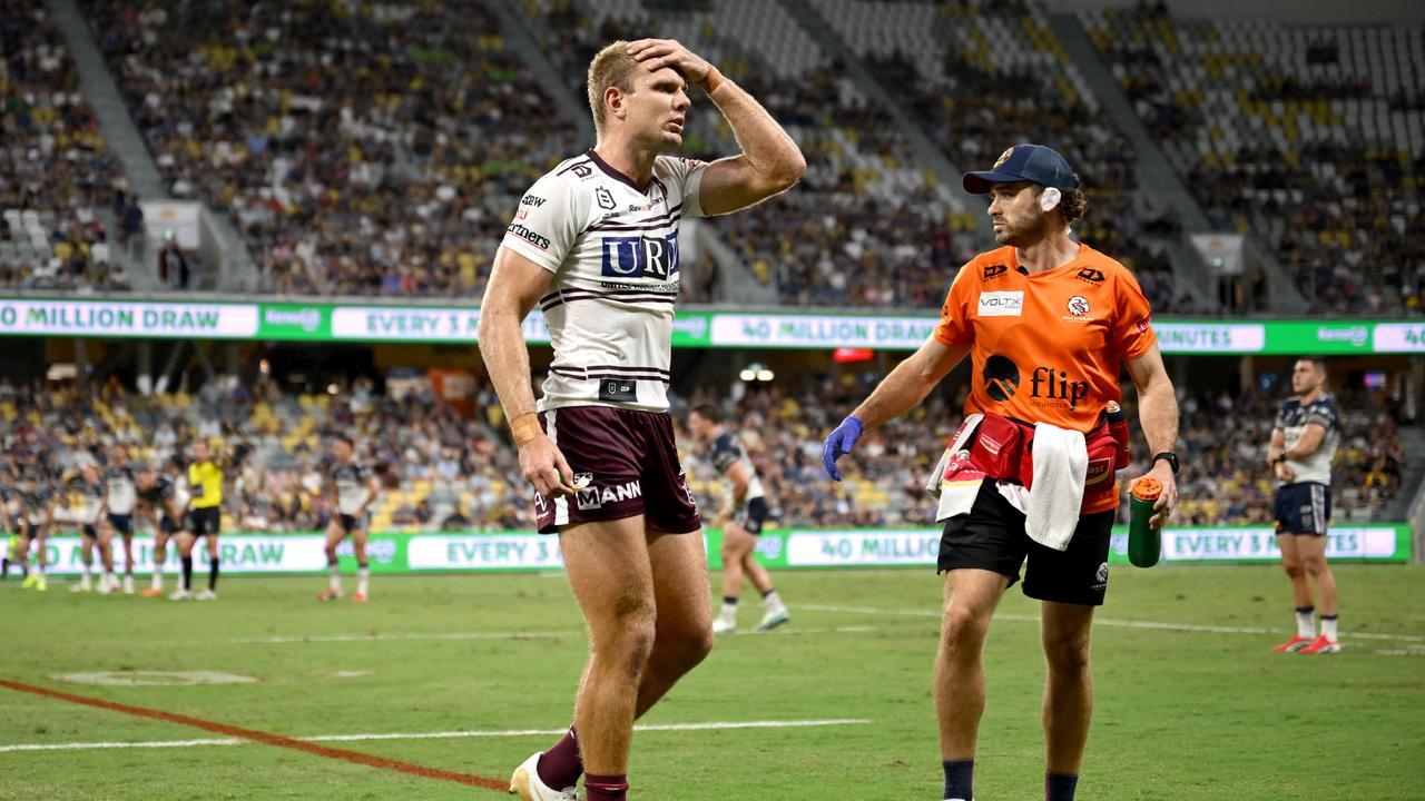Manly defied the early loss of Tom Trbojevic.