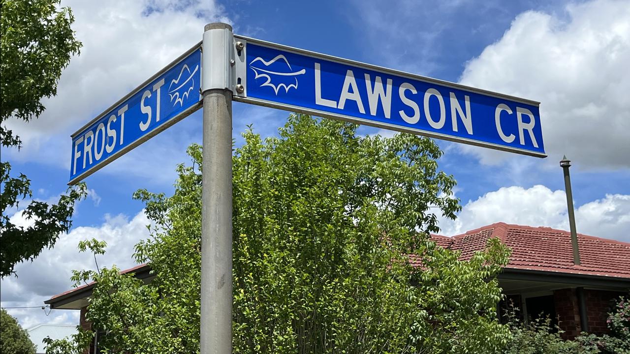 Lawson Crescent sign (file)
