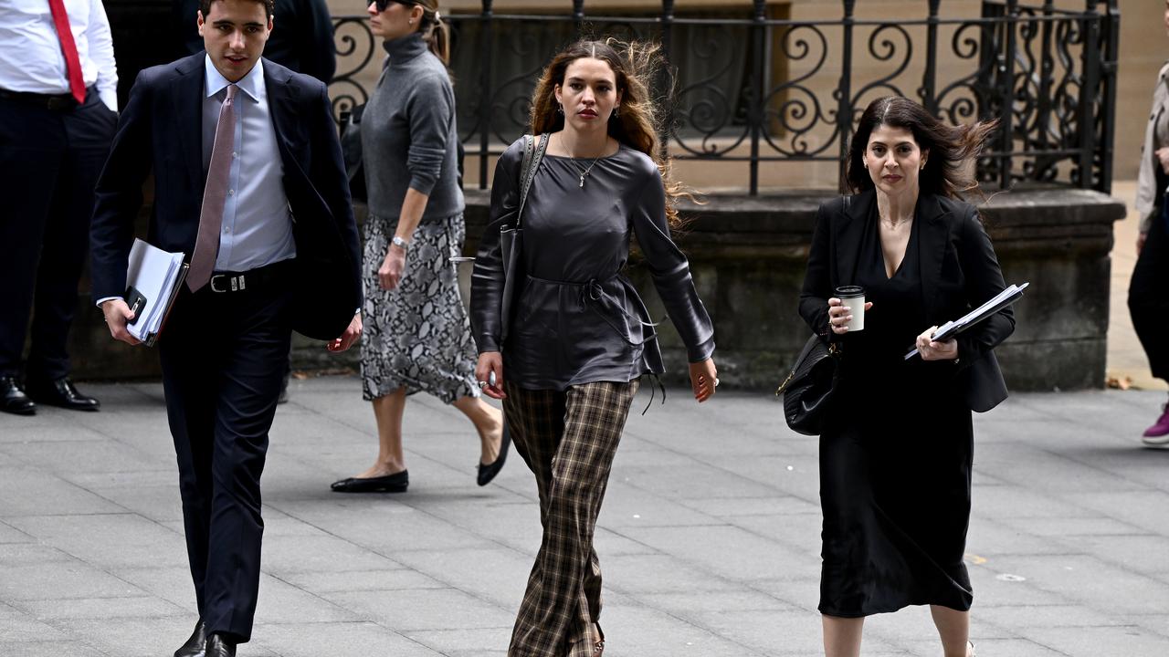 Charlotte MacInnes outside court