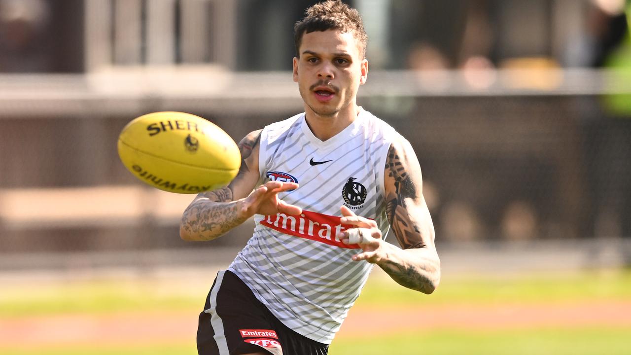 Bobby Hill will continue to build fitness in the VFL for Collingwood.