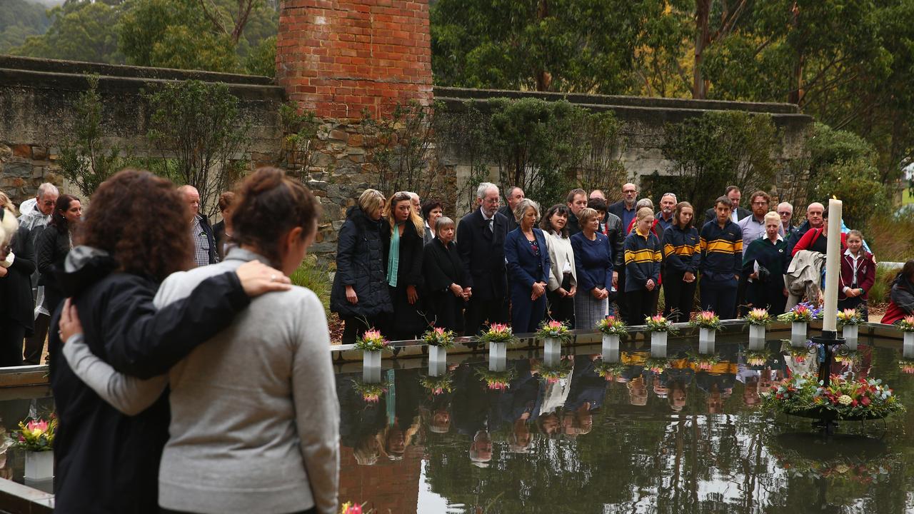 20th anniversary commemoration service of the Port Arthur massacre