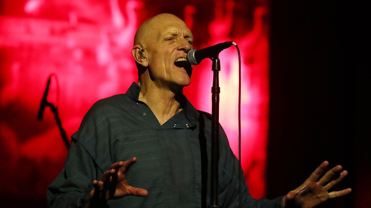 Peter Garrett performing during Bluesfest 2024