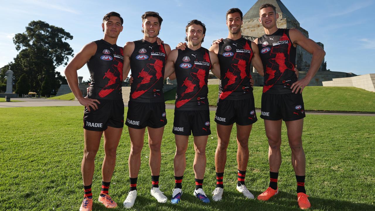 Jye Caldwell, Sam Durham, Andrew McGrath, Kyle Langford, Archie May.