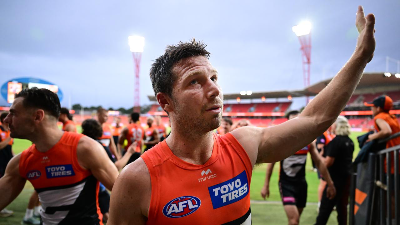 GWS skipper Toby Greene.