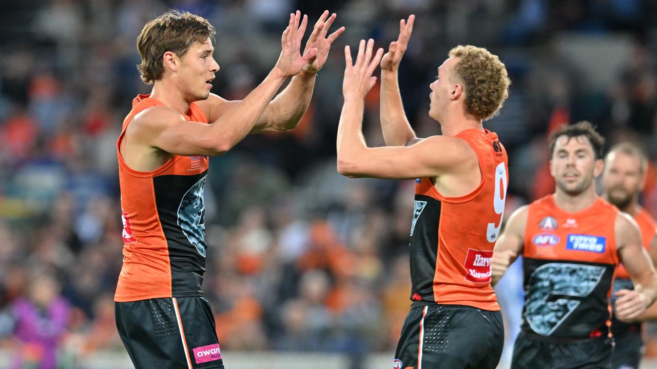 Aaron Cadman celebrates