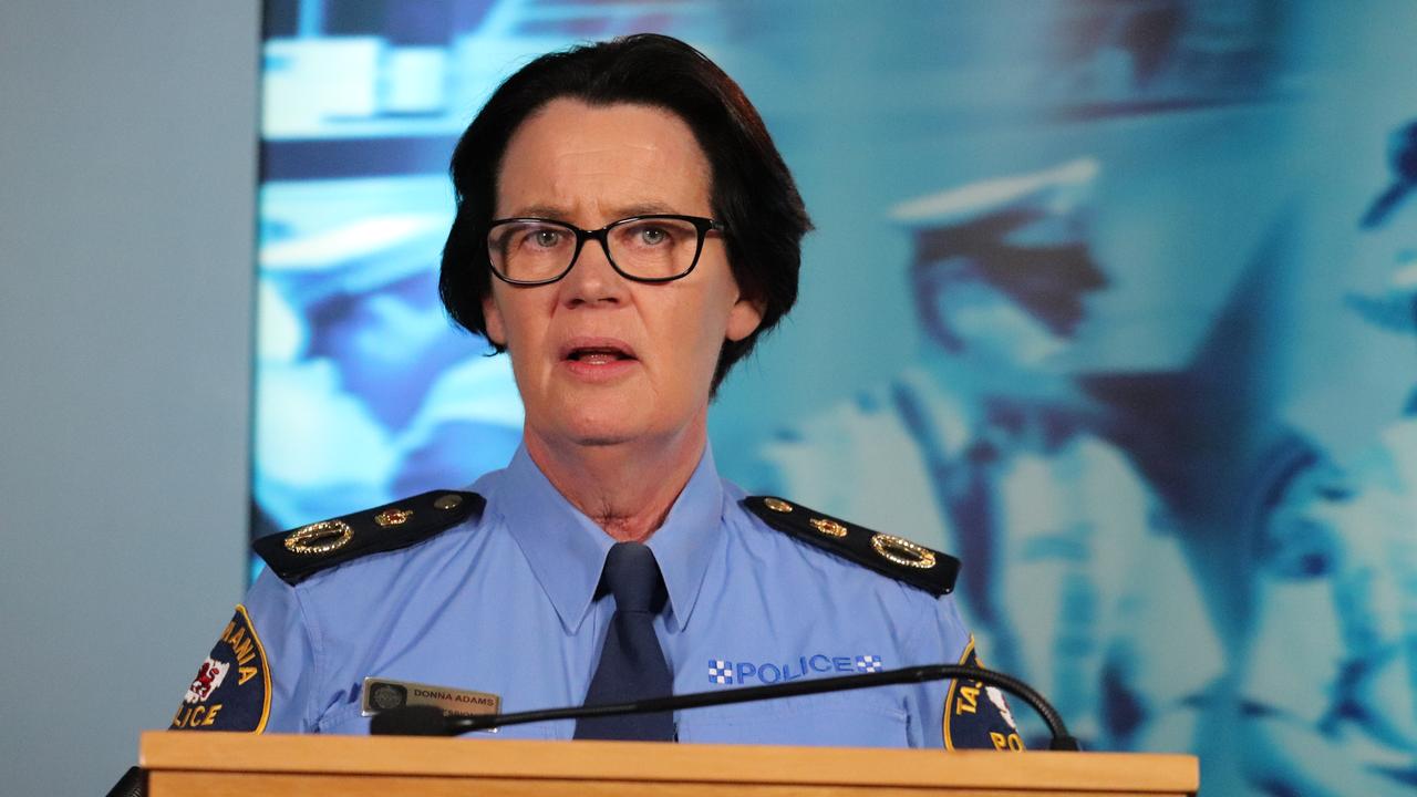 Tasmania Police Commissioner Donna Adams