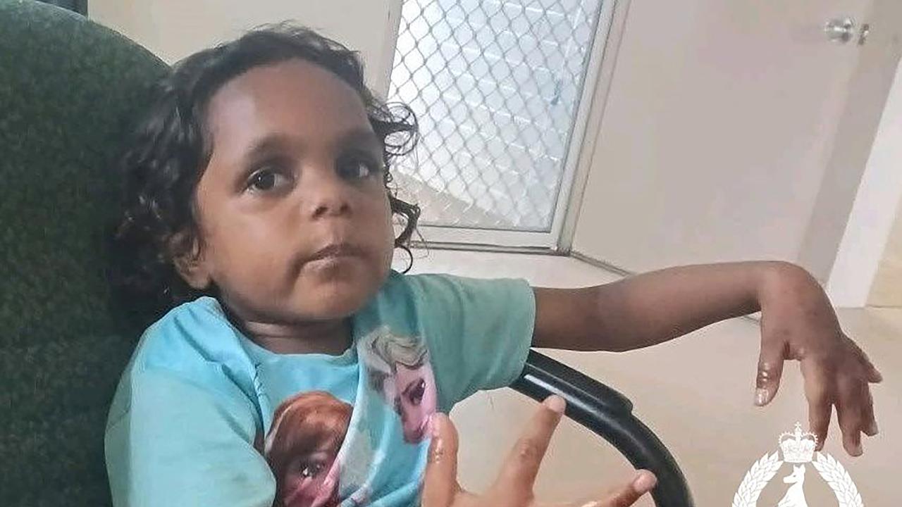 NT Police supplied photo of missing five-year-old Sharon