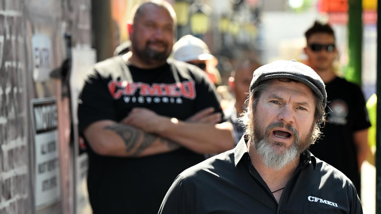 Former CFMEU national president Jade Ingham (file image)