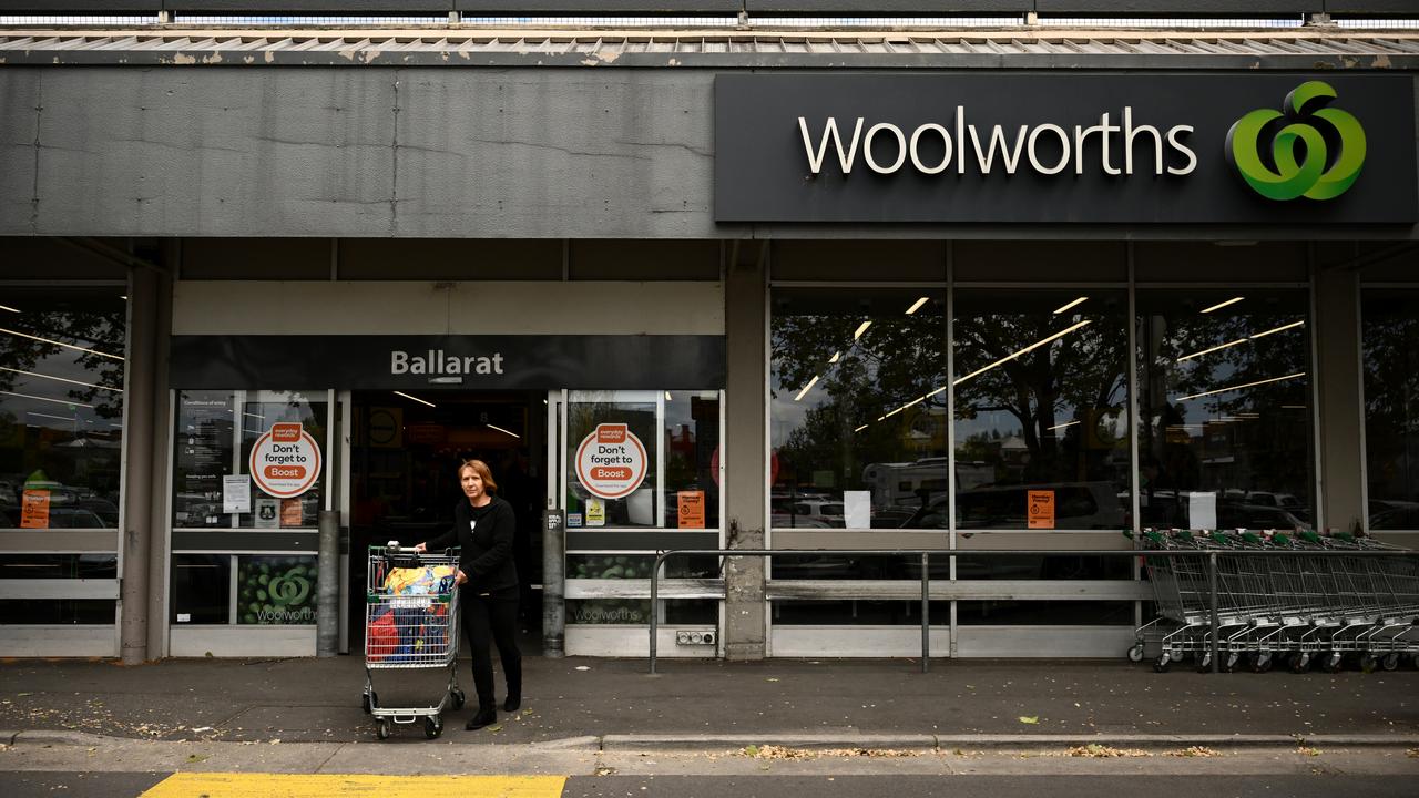 Woolworths signage (file)