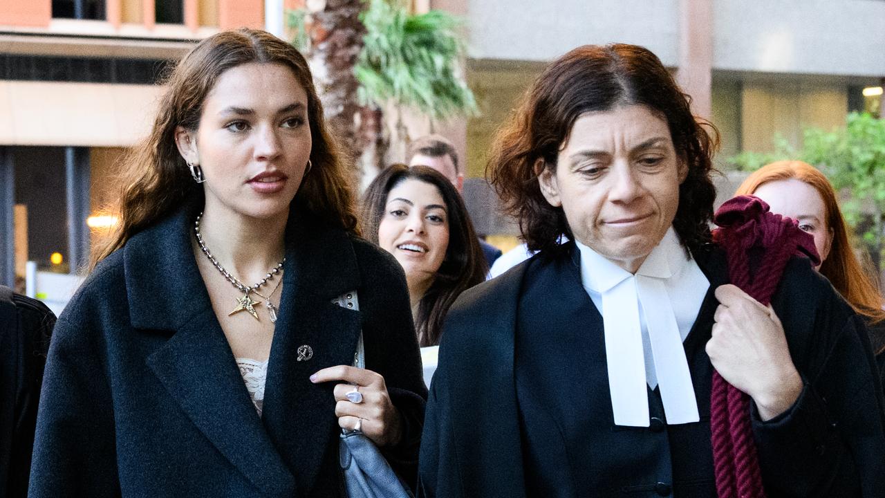Charlotte MacInnes (left) and her barrister Sue Chrysanthou