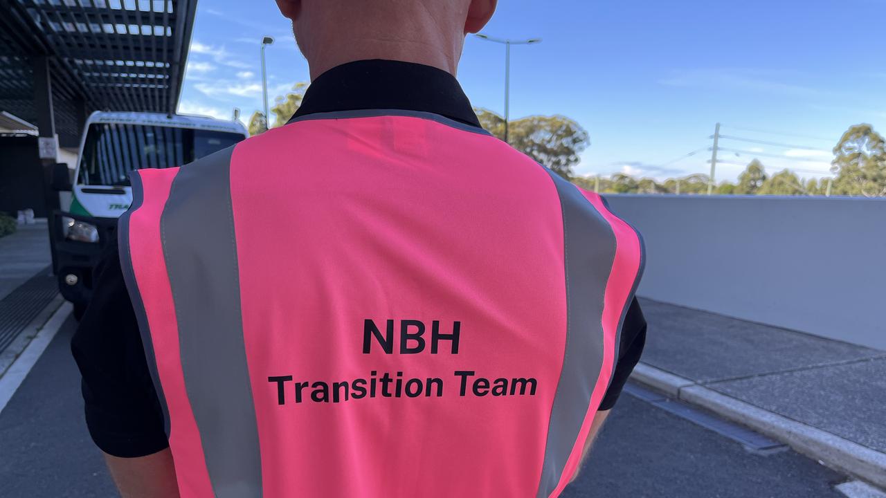 A worker at Northern Beaches Hospital