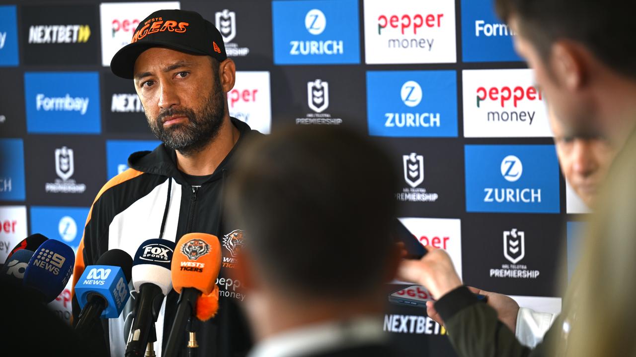 West Tigers coach Benji Marshall