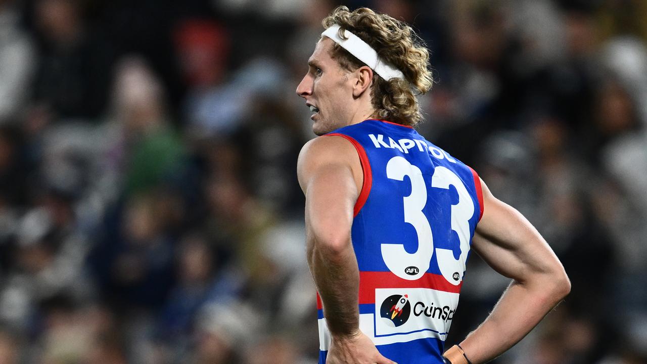 High-flying Bulldog Aaron Naughton