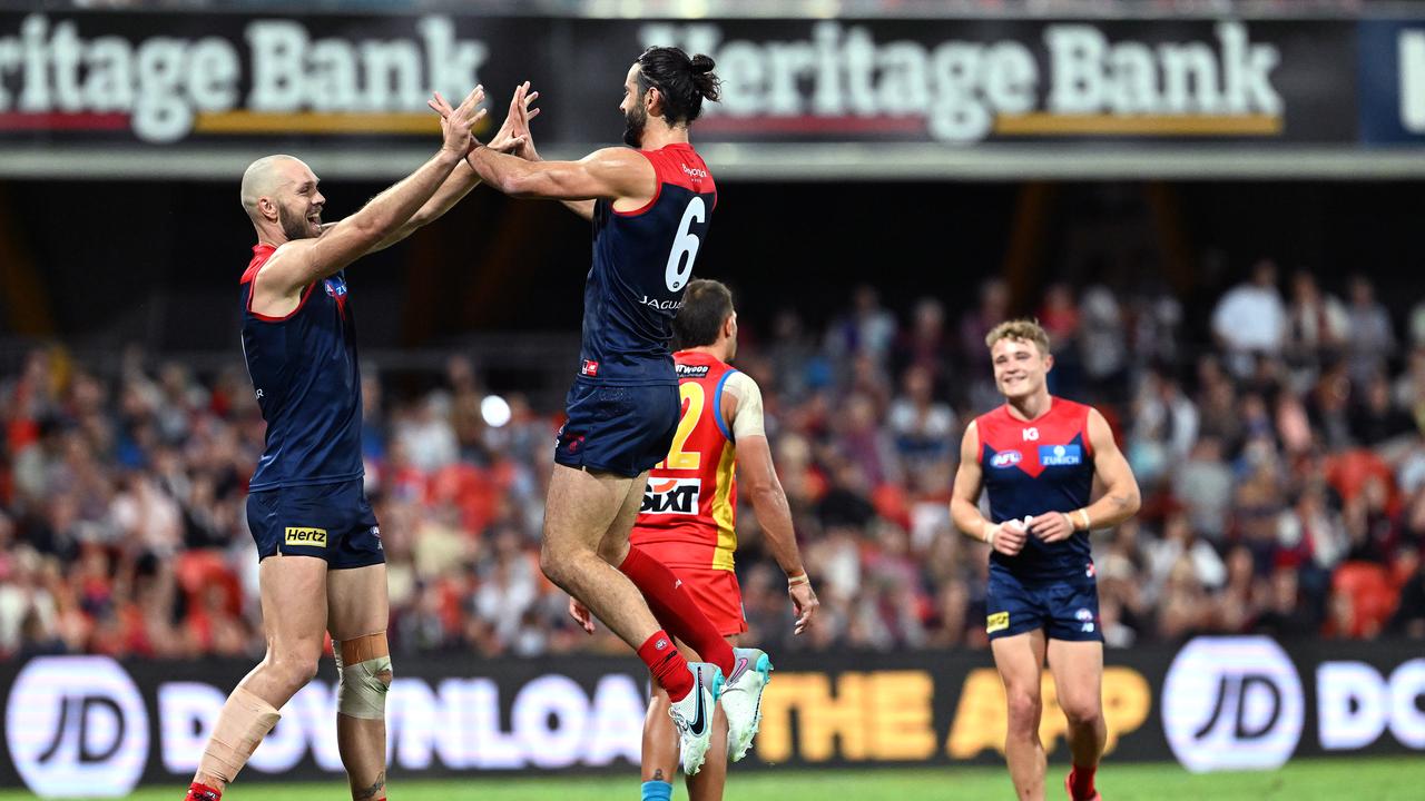 Max Gawn and Brodie Grundy