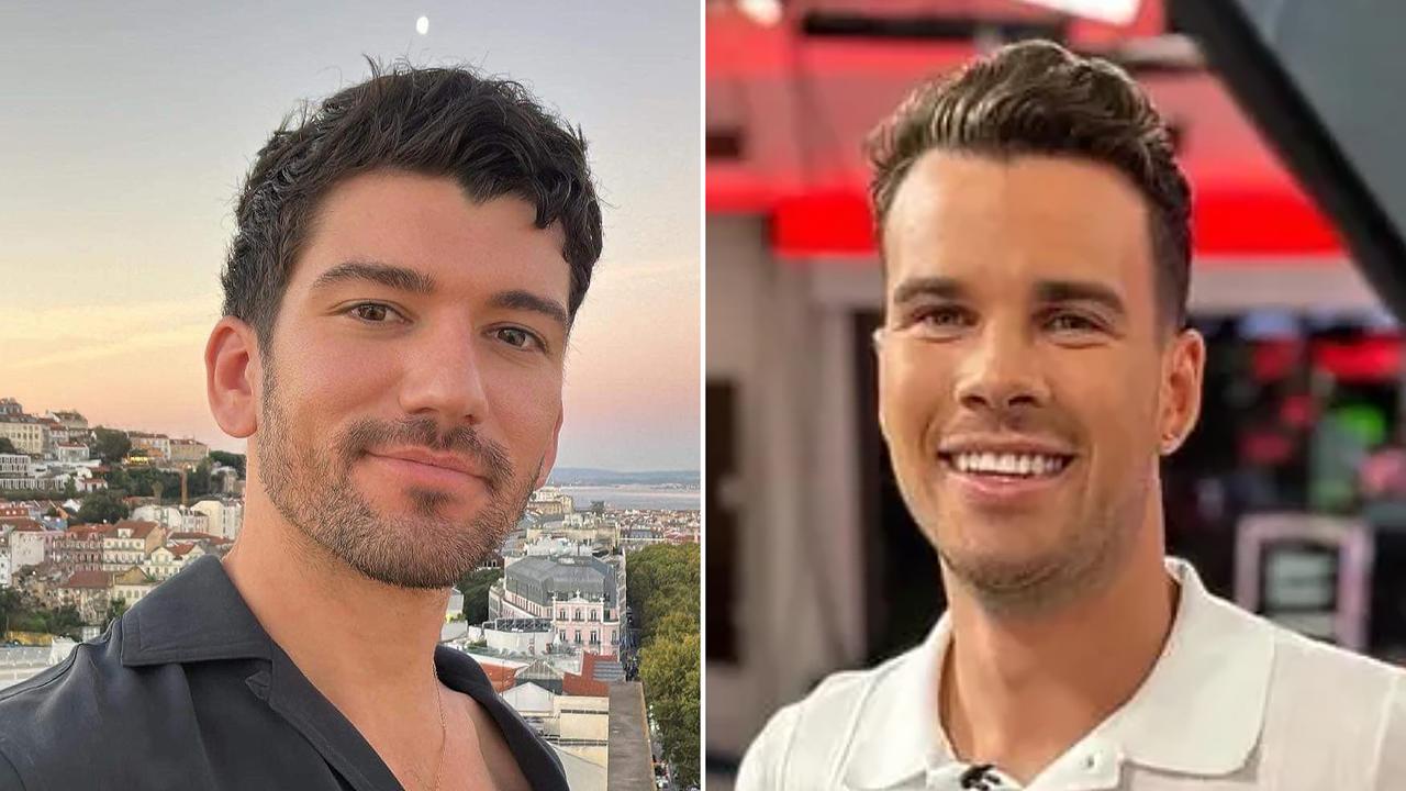 Luke Davies and (right) Jesse Baird (file)