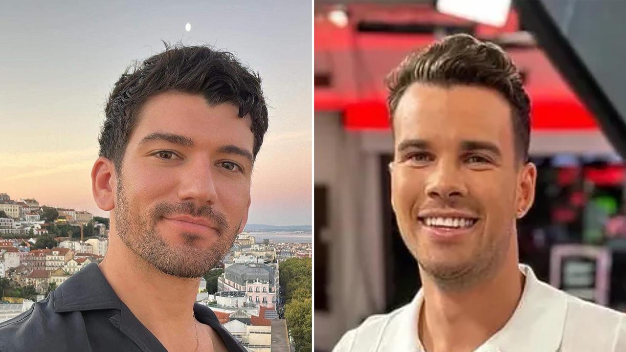 Luke Davies and (right) Jesse Baird (file)