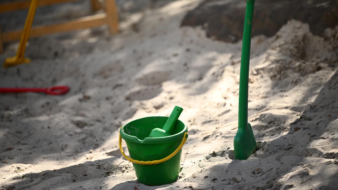 Children's play equipment at Connie Benn Early Learning Centre.