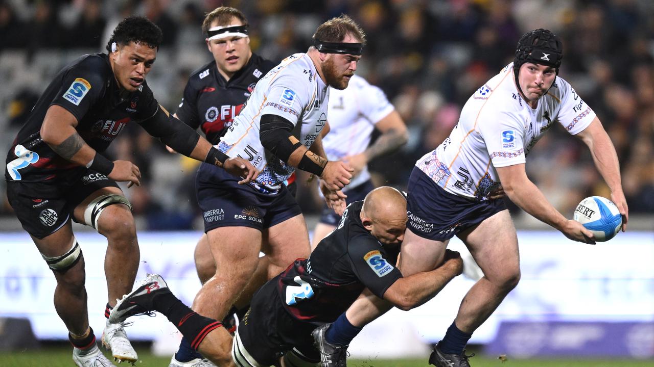 The Brumbies' Lachlan Lonergan