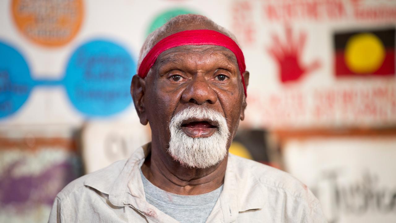 Senior Warlpiri elder Robin Granites