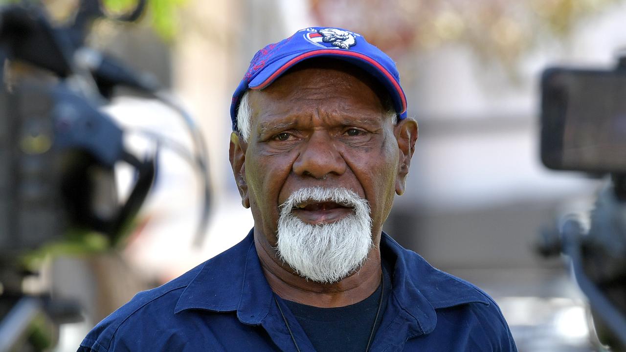 Warlpiri elder Robin Granites