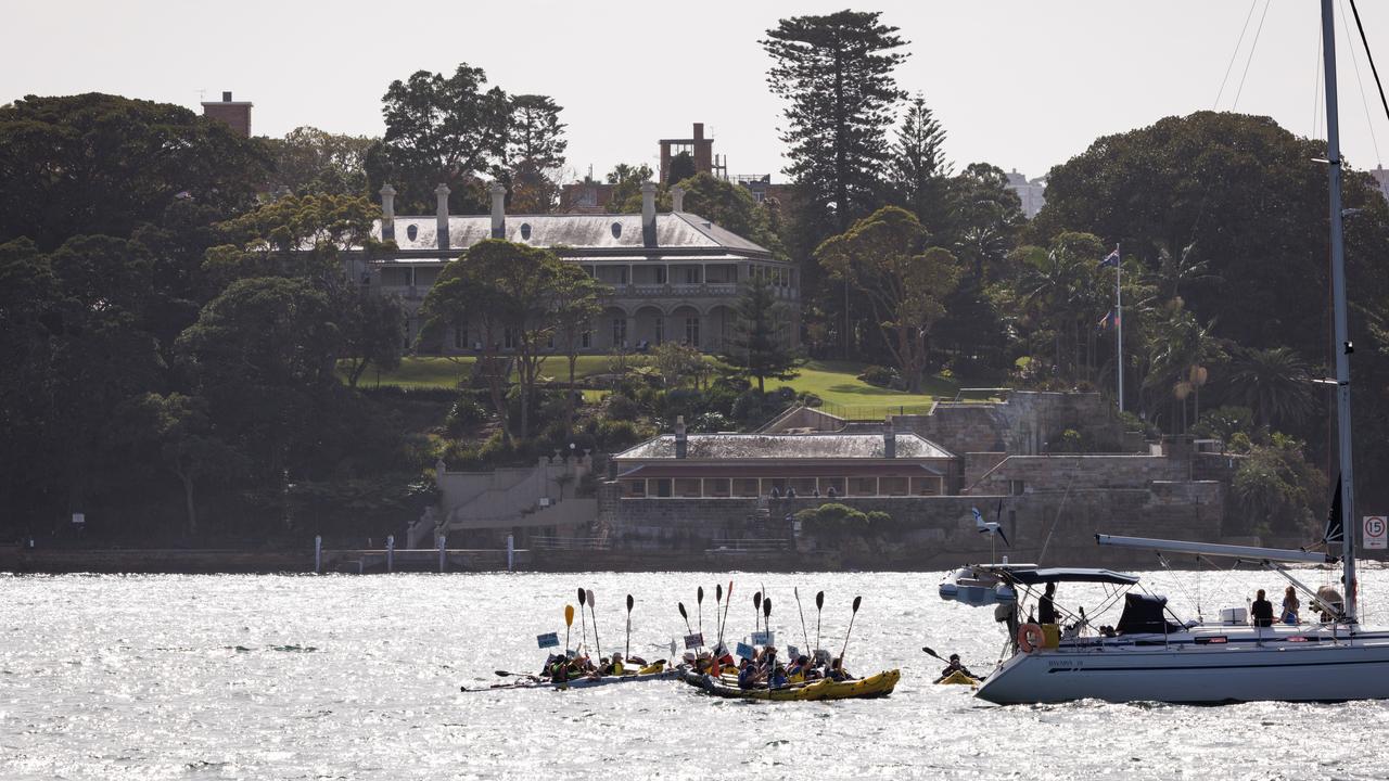 Paddle out for Sumud protest
