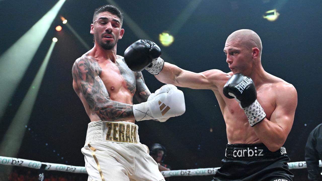 Michael Zerafa and Nikita Tszyu.