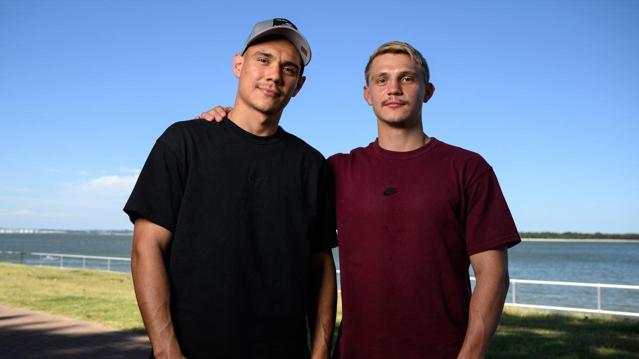 (L-R) Tim and Nikita Tszyu.